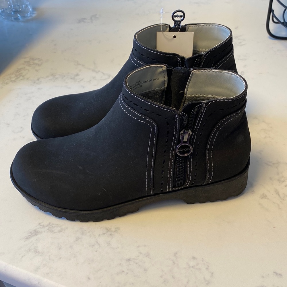 Black booties